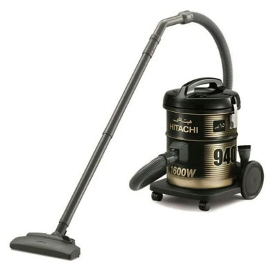 مكنسة هيتاشي اسود  15 لتر 1600 واط CV940Y-SS220 BK