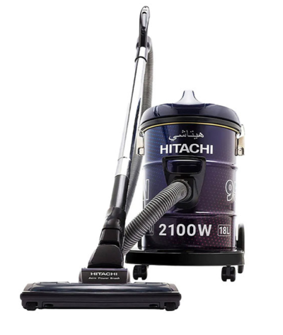 مكنسة برميل هيتاشي 18لتر 2100 واط ازرق بنفسجي CV-955NBLGSA(ME)