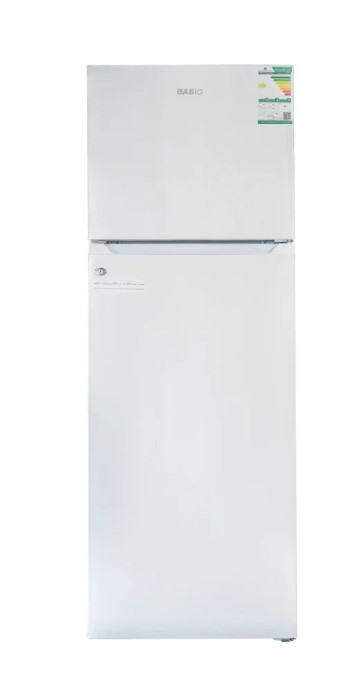 Basic 2-Door White Refrigerator, 11 cu. ft., Ice Pack, Model BRD-DHM320W
