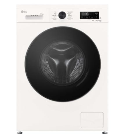 غساله LG فتحه اماميه 9 كيلو تنشيف 5 ابيض WSF0905WH