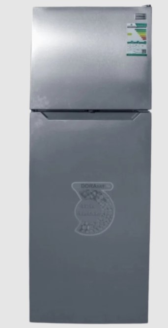 ثلاجه دورا سات 11.8 قدم بابين استيل بخار موديل DS330NF SILVER