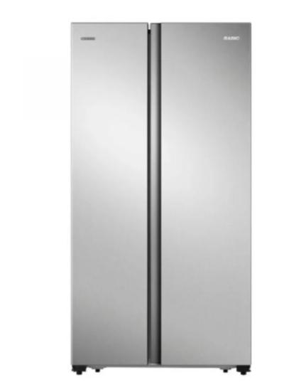 ثلاجة بيسك دولابي انفرتر استيل 18.6 قدم - BRSS-525MLVS