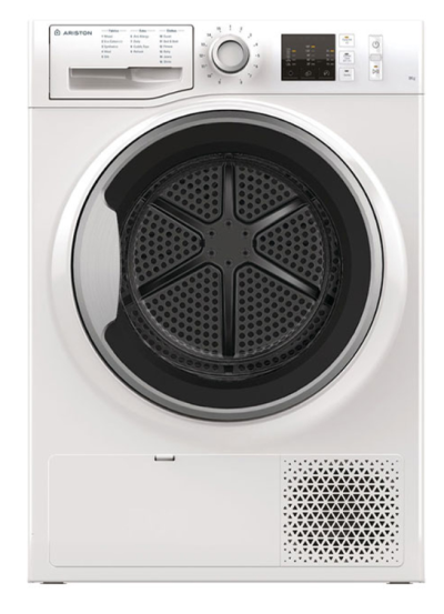 أريستون نشافة منزلية 8 كجم، تعبئة أمامية، أبيض - NTCM108BSK