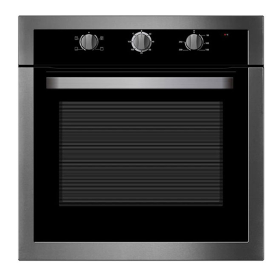 ميديا فرن كهرباء بلت ان 60 سم، مؤقت ميكانيكي، 4 وظائف، ستيل - 65CME10104