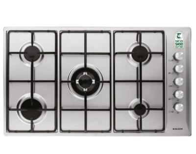 موقد جليم بلت-إن، 86سم، 5عيون غاز، تحكم جانبي م/P9LV5I