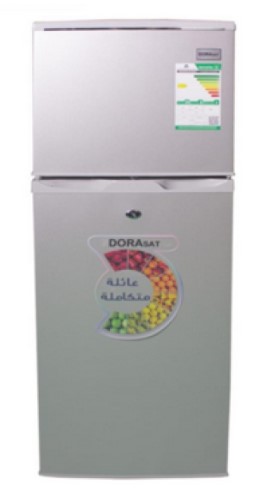 ثلاجة دورا سات 4.7 قدم ثلج سلفر - DS160DF