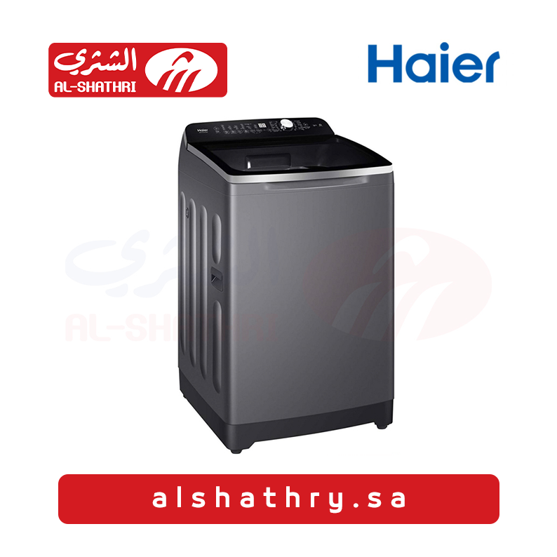 "Haier Top Load Washer, 14 kg, DMM Inverter, Touch Screen with LED