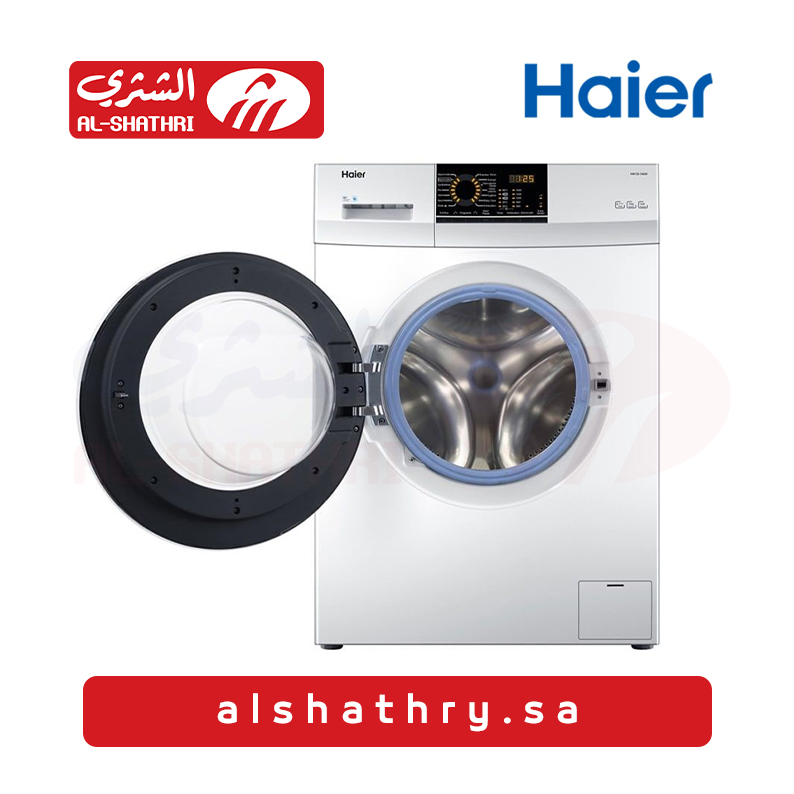 Haier Automatic Washing Machine Front Download, 75 Drying, 10 kg, 1400